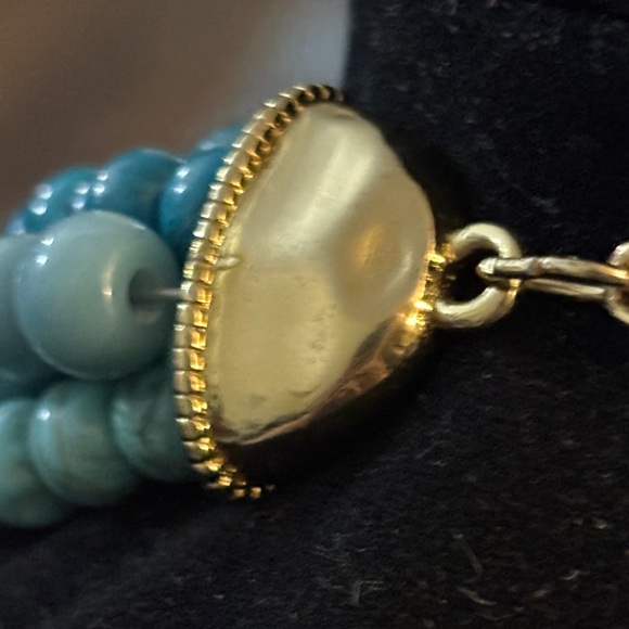 Chico's Elegant Multi-Strand Teal Necklace - Picture 3 of 7